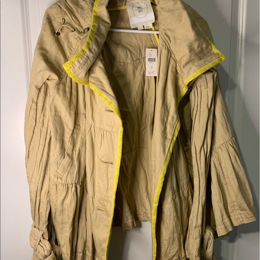 Anthropology hooded jacket
